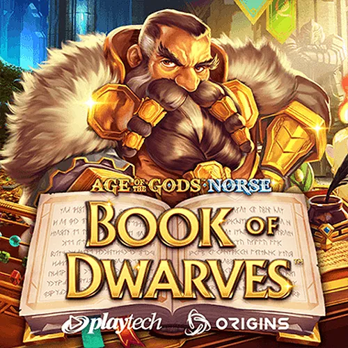 Playtech : Age of the Gods Norse: Book of Dwarves - PORTBET88