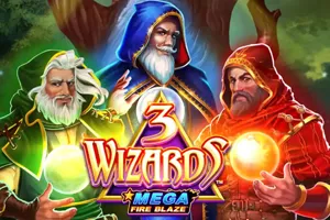 Playtech : Mega Fire Blaze: 3 Wizards - PORTBET88