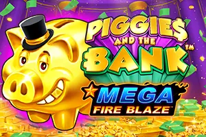 Playtech : Mega Fire Blaze: Piggies and the Bank™ - PORTBET88