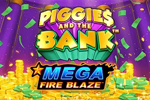 Playtech : Mega Fire Blaze: Piggies and the Bank™ PPJP - PORTBET88