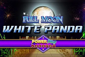 Playtech : Full Moon: White Panda PowerPlay Jackpot - PORTBET88