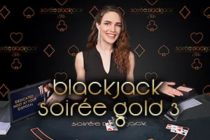 Blackjack Soirée Gold 3 - PORTBET88